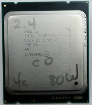 QBLX E5-2609 Intel Confidential 2.40GHz  4 CORE CPU Processor Socket 2011 *MC*