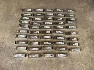 LOT OF 49 HP AJ718A 8GB SW FC SFP+ TRANSCEIVER MODULE FTLF8528P3BNV-HP  F5-2(1)