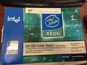 Intel 64-bit Intel Xeon Processor 2.8GHz 1.4v max core volt Duel Processing *10