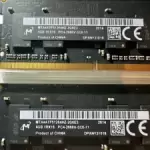 2x4GB (Total 8GB) MTA4ATF51264HZ-2G6E3 MICRON