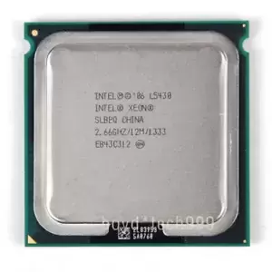 Intel Xeon L5430 CPU Quad Core 2.66Ghz/12MB/1333Mhz SLBBQ LGA771 Processors