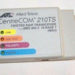 CentreCOM 210TS AUI RJ-45 Transceiver Cisco 2511 2500 CenterCom 210T YR Warranty