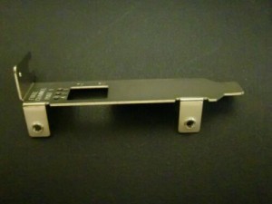 Lot 5 LOW(SHORT) PROFILE BRACKET FOR QLE2460/QLE2460-DELL/AE311 Bid For   5pcs