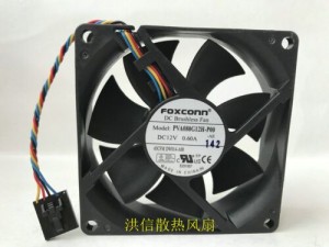 1pc Foxconn 8025 PVA080G12H-P00 12V 0.60A 4-wire Dell server fan