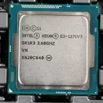 Intel Xeon E3-1271 v3 | Socket LGA 1150 | 4 Cores, 8 Threads | 3.6GHz W/ Cooler