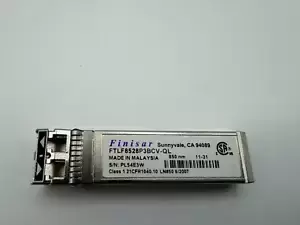 LOt OF 2 - Finisar FTLF8528P3BCV-QL 8GB 850nm FC SFP+ Optical Transceiver Module