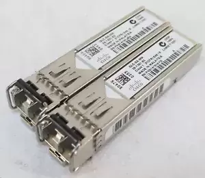 *Lot of 2 *Cisco GLC-SX-MM COM 30-1301-03 1000BASE-SX Transceiver 850nm 1.25Gbps