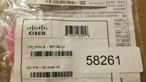 New CISCO SFP-GE-L TRANSCEIVER (We buy and sell Cisco)