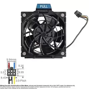 Server Cooling Fan System Cooler HP 677417-001 685043-001 PFR0912XHE ML350E Gen8