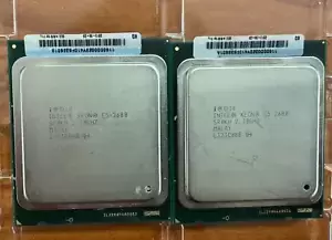 Matched Pair Intel Xeon E5-2680  2.7GHz 8-Core LGA2011 CPU Processor SR0KH