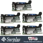Lot of 5 HP FlexFabric 10GbE Dual Port 554FLB FCoE Network Adapter HP4K1455