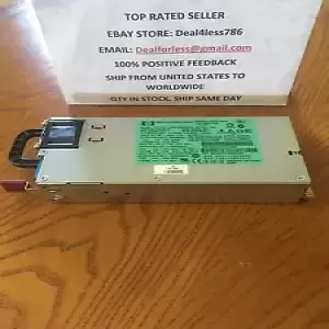 HP 1200W Power Supply 578322-B21/579229-001/570451-001/570451-101/DPS-1200FB-1