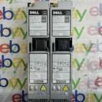 2x Dell Switching Server Power Supply 80 Plus Platinum 12V 29A 350W PWS