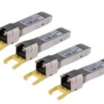 HPE C8S75B MSA 1Gb RJ-45 iSCSI 876145-001  SFP-T 100M over RJ45 cable 4 Pack