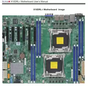 X10DRL-I Supermicro X10DRL-i Server Motherboard LGA 2011 DDR4 C612