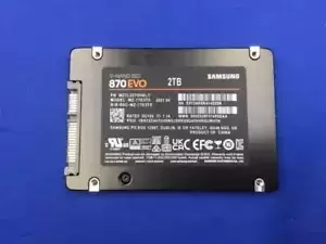 MZ-77E2T0 Samsung 870 EVO Series 2TB SATA 2.5" Internal SSD MZ7L32T0HBLT