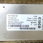 Cisco X2-10GB-SR 10-Gigabit Ethernet Transceiver Modules