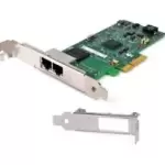 Open Box Intel I350-T2 PCI Express x4 2-Ports I350T2BLK Ethernet Server Adapter