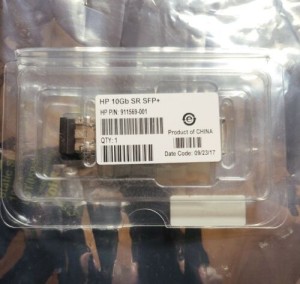 HP 10GB Short Range SFP+ Transceiver Module (911569-001) (456096-001)