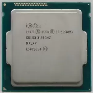 Intel Xeon E3-1230V3 3.3GHz 8MB SR153 Skt. FCLGA1150 Server Processor CPU