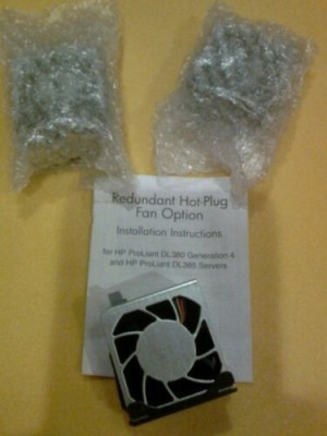 HP ProLiant DL380 DL385 Server Redundant Hot-Plug 3 Fan Kit 293048-B21