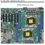 Supermicro X10DRL-I X10DRL-i Server Motherboard LGA 2011 DDR4 C612  used