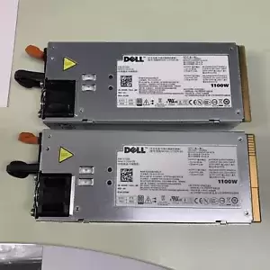 Lot of 2 DELL TCVRR 0TCVRR 1100W PSU L1100A-S0 PowerEdge R510 R810 R910 T710