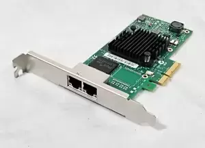 Intel I350AM2 Chipset, 1 GbE Ethernet Converged Network Card Adapter, Dual RJ45