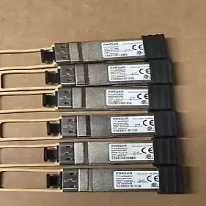 LOT OF 7, Finisar FTL410QE2C QSFP-40G-SR4 850nm 150m Optical Transceiver Module