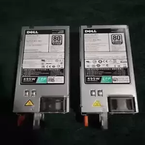 *LOT OF 2*  Dell PowerEdge R730 R730xd R630 T630 T430 495W Power Supply