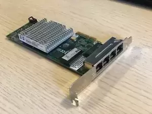 HP NC375T PCI-E Quad Port Ethernet Adapter 538696-B21/539931-001