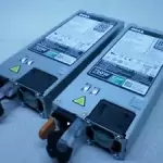 Lot of 2 Dell EPP 80 PLUS Platinum 750W Server Power supply E750E-S0, 100 - 240V