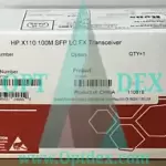 HPE X110 100M SFP LC FX Transceiver - JD102B