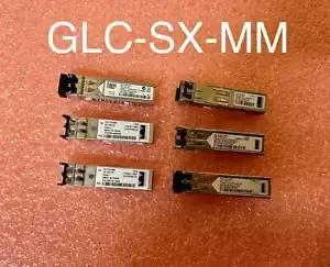 Lot of 6  Genuine Cisco GLC-SX-MM  850nm SFP Transceivers
