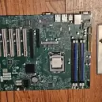SUPERMICRO X10SLA-F - Motherboard Rev 1.01 Tested Xeon E5-1240V3 Server Board