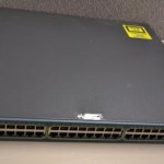 Cisco ws-c3560g-48ts-s with 4 1gb copper transceivers