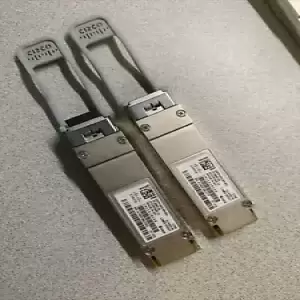 Cisco QSFP-40G-SR-BD QSFP Transceiver Optic Module 10-2945-02 “Lot Of 2”