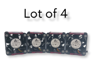 (LOT OF 4) HP SERVER COOLING FAN NIDEC V60E12BS1A7 09A032 496066-001 463172-001