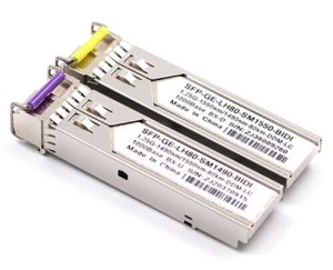 BIDI 1.25G-1550NM/1490NM-80KM-DDM-LC COMPATIBLE CISCO 1PAIR TRANSCEIVER MODULE 1
