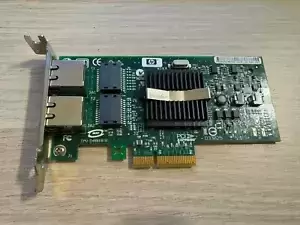 HP NC360T PCIe DUAL PORT SERVER ADPATER 412646-001 (LOW PROFILE)