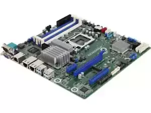 AsRock Rack E3C242D4U2-2T Micro ATX Server Motherboard LGA 1151 Intel C242 Dual