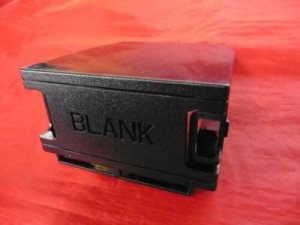 HP Server Fan Blank from a HP ML350 3 7/8" Black ML3509 2TF48-01