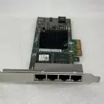 Dell Intel THGMP PCIe Ethernet Server Adapter Card I350-T4 Quad Port RJ-45 NIC