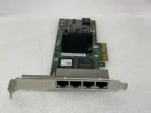 Dell Intel THGMP PCIe Ethernet Server Adapter Card I350-T4 Quad Port RJ-45 NIC
