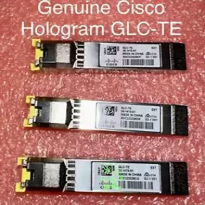 Cisco GLC-TE 1000Base-T  SFP 30-1475-01 Gigabit Gb Gbe G3.1 RJ45  Lot of 3