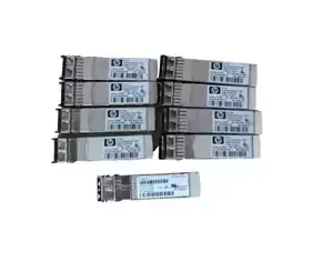 (Lot of 8) HP AJ716A 8G SW B-Series FC SFP+ (1) Transceiver Modules 10Gb SR SFP+