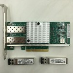 NEW Intel/Dell X520-DA2 82599ES E10G42BTDA+2PC Intel FTLX8571D3BCV E10GSFPSR