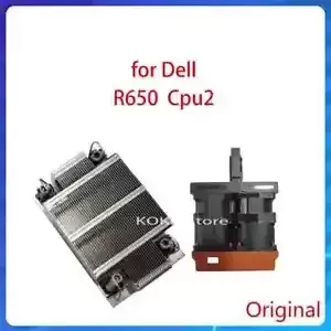 Dell Edge R650 CPU Heat Sink VH8RK Heat Sink Kit 9H9WG Cooling Fan 09H9WG 0VH8RK