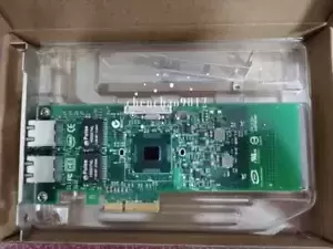 INTEL E1G42ET 10/100/1000Mbps PCI-E 2 Port Server Adapter W/ BLUE STICKER