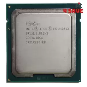 Intel Xeon E5-2403 V2 CPU 1.80 GHz Quad-Core 10M LGA-1356 Server SR1AL 80W